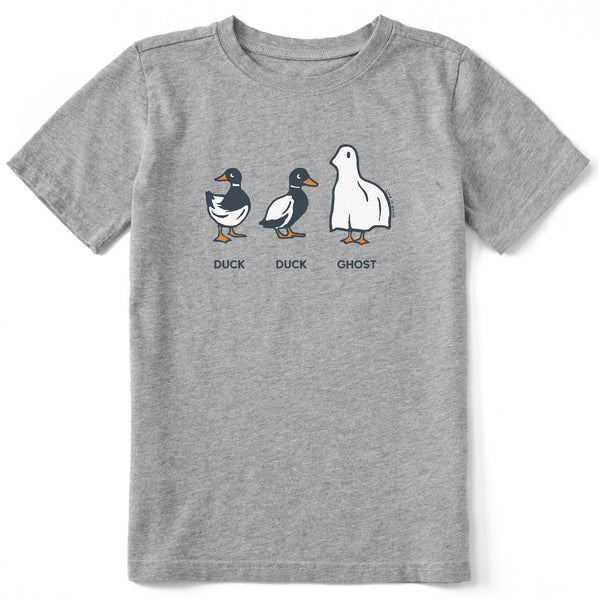 life is good Kids Duck Duck Ghost Short Sleeve Crusher Tee