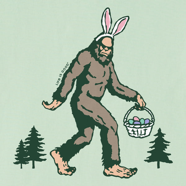 Life Is Good Kids Easter Bigfoot Short Sleeve Crusher Tee