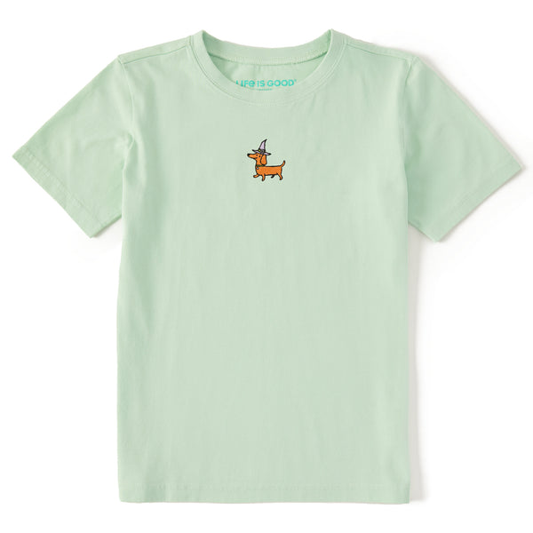 life is good Kids Embroidered Witchy Weenie Short Sleeve Crusher Tee