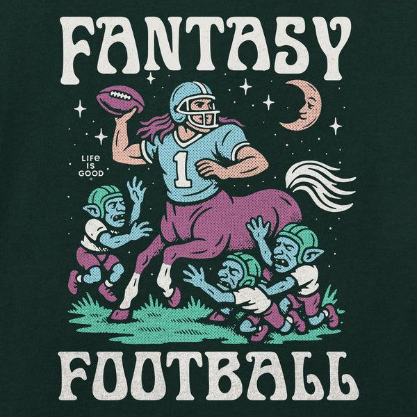 Life Is Good Kids Fantasy Football Centaur V. Goblins Short Sleeve Crusher Tee