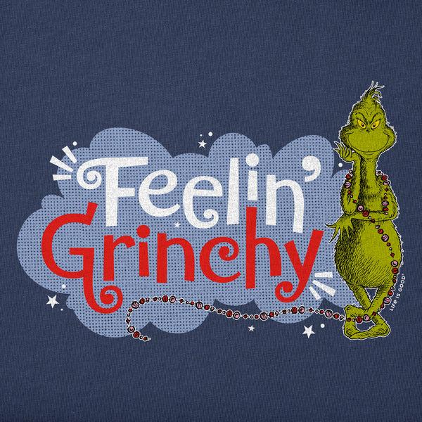 Life Is Good Kids Feelin' Grinchy Long Sleeve Crusher Tee