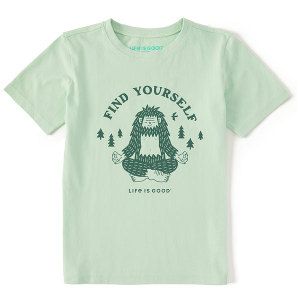 life is good Kids Find Yourself Short Sleeve Crusher Tee