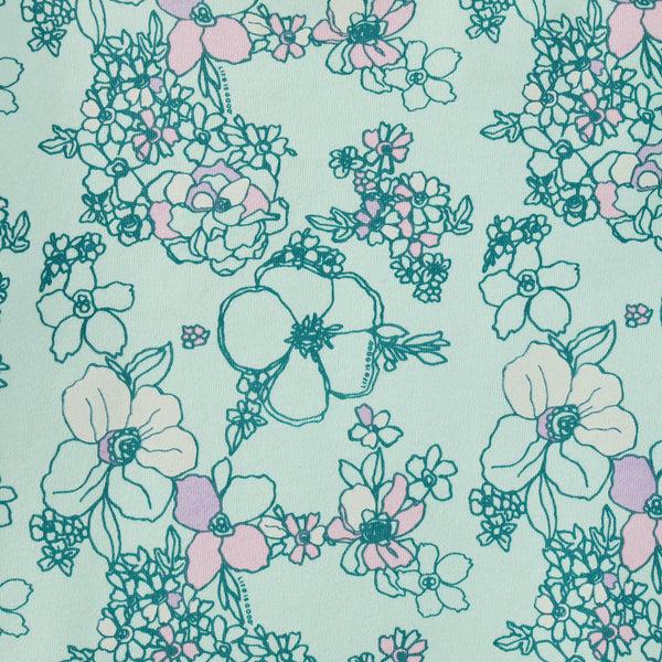 Life Is Good Kids Floral Garden Pattern Simply True Fleece Crew