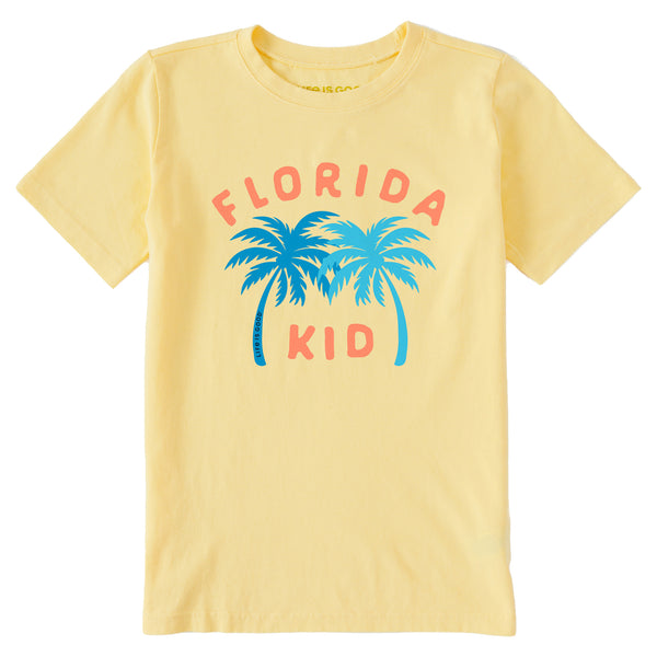 life is good Kids Florida Kid Short Sleeve Crusher Tee