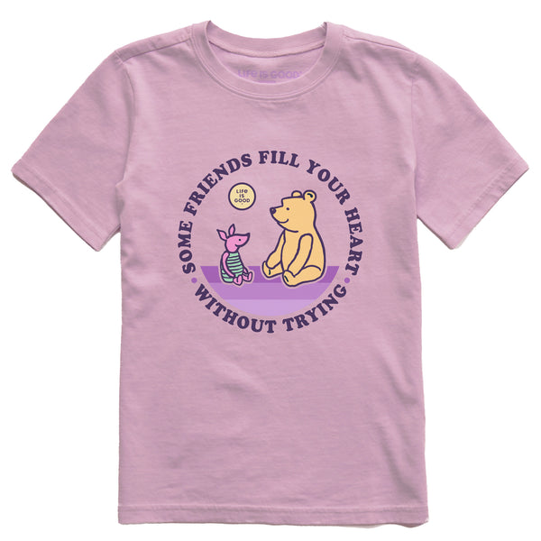 life is good Kids Friends Fill Your Heart Winnie Short Sleeve Crusher Tee