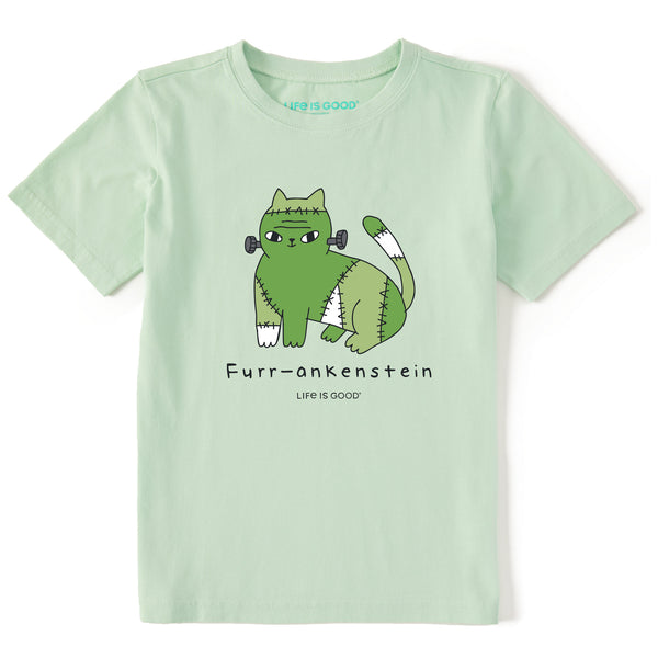 life is good Kids Furr-ankenstein Short Sleeve Crusher Tee