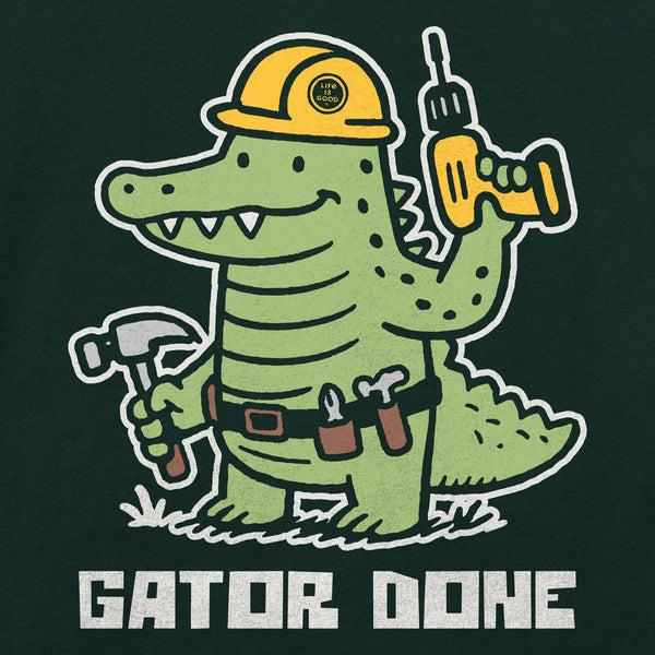 Life Is Good Kids Gator Done Short Sleeve Crusher Tee