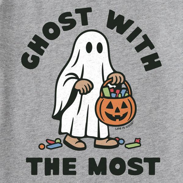 Life Is Good Kids Ghost With The Most Short Sleeve Crusher Tee
