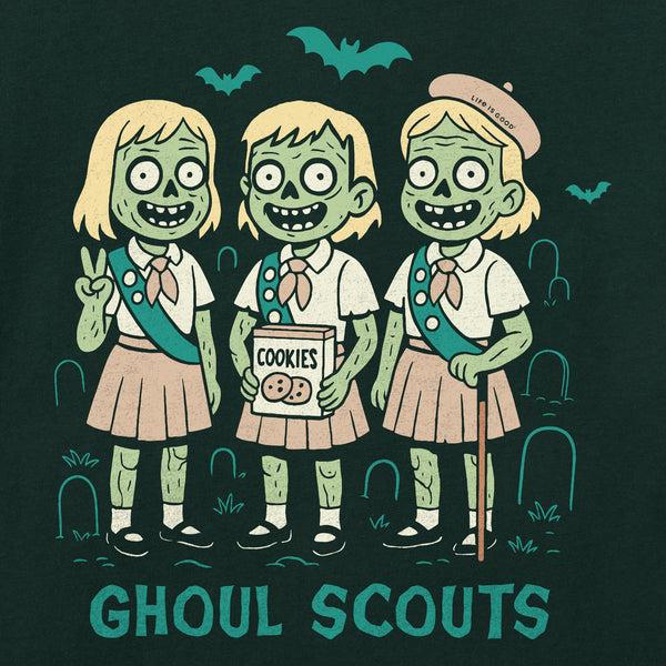 Life Is Good Kids Ghoul Scouts Short Sleeve Crusher Tee