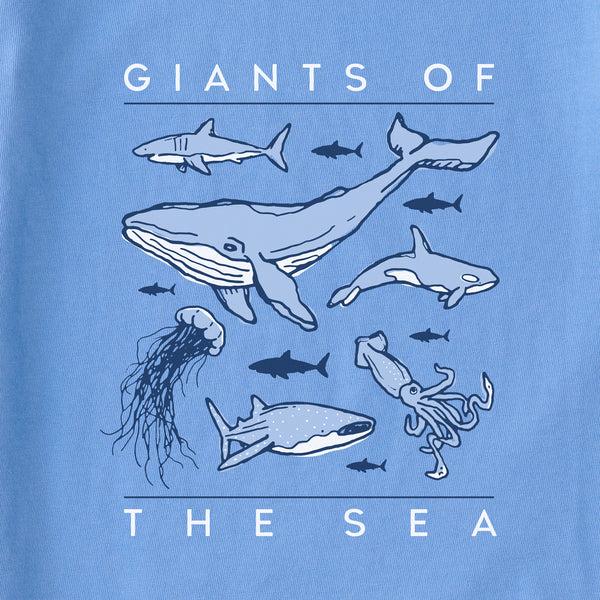 Life Is Good Kids Giants Of The Sea Short Sleeve Crusher Tee