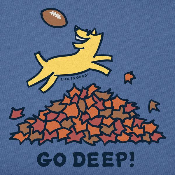 Life Is Good Kids Go Deep Rocket Short Sleeve Crusher Tee