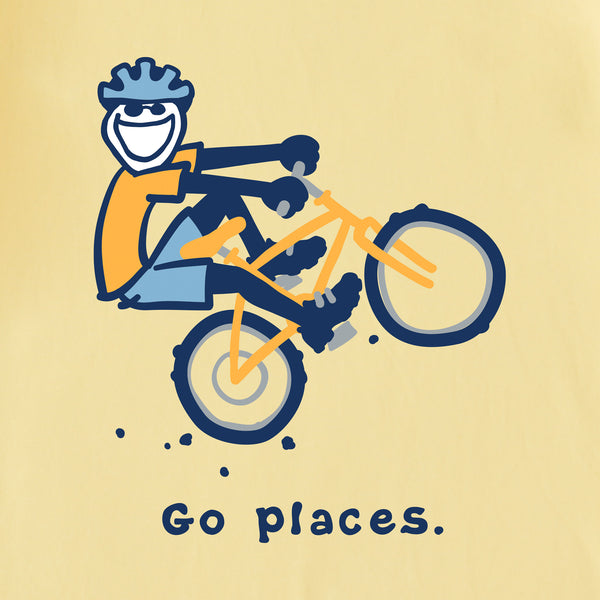 Life Is Good Kids Go Places Jake Short Sleeve Crusher Tee