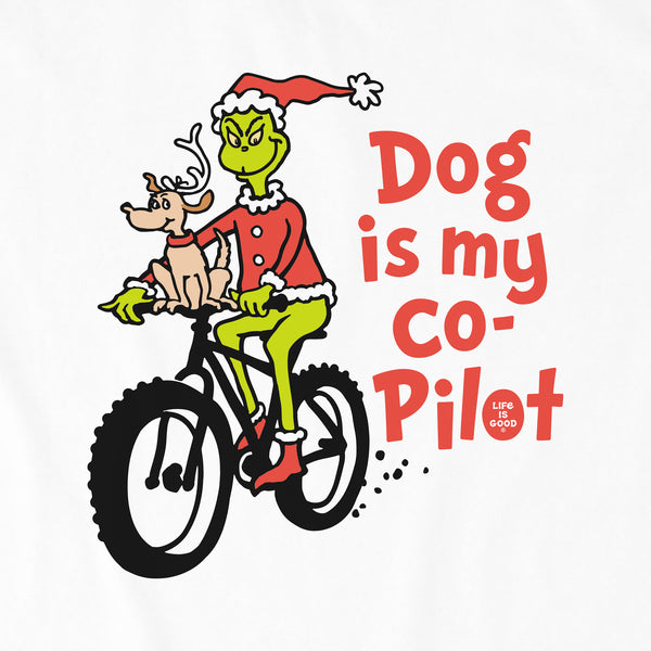 Life Is Good Kids Grinch And Max Co-Pilot Bike Long Sleeve Crusher Tee