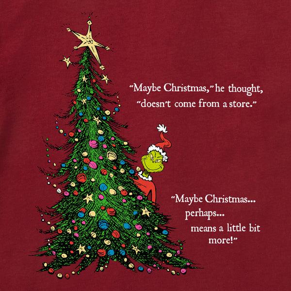 Life Is Good Kids Grinch Christmas Means More Long Sleeve Crusher Tee