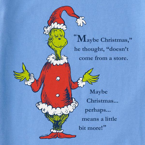 Life Is Good Kids Grinch Meaning Of Christmas Short Sleeve Crusher Tee