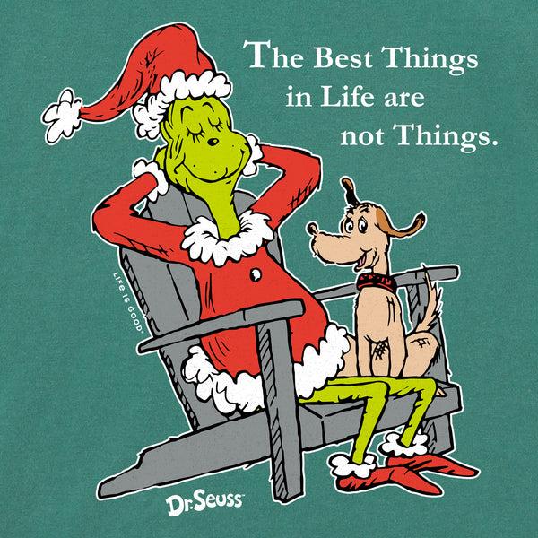 Life Is Good Kids Grinch U0026 Max Adirondack Long Sleeve Crusher Tee