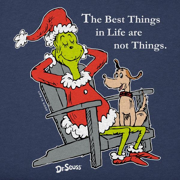 Life Is Good Kids Grinch U0026 Max Adirondack Long Sleeve Crusher Tee