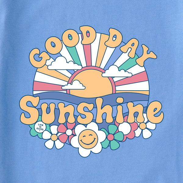 Life Is Good Kids Groovy Good Day Sunshine Short Sleeve Crusher Tee