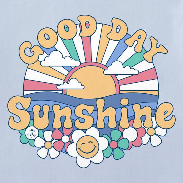 Life Is Good Kids Groovy Good Day Sunshine Short Sleeve Crusher Tee