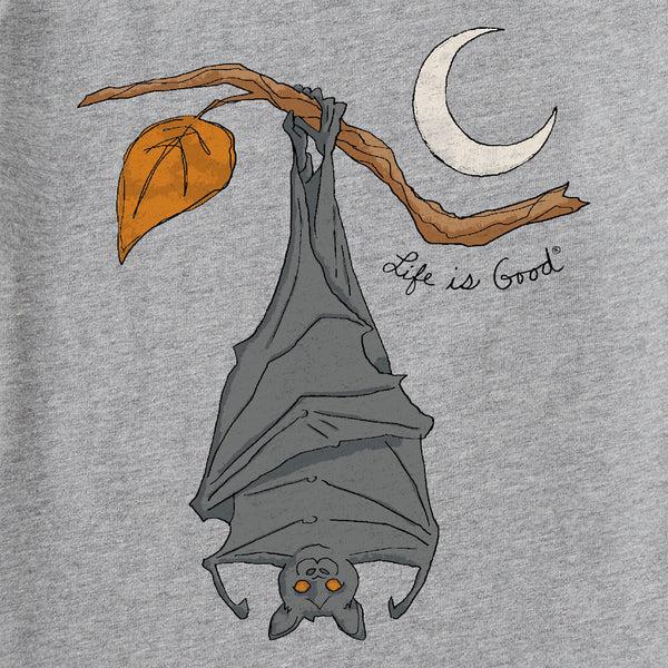 Life Is Good Kids Hanging Bat Long Sleeve Crusher Tee