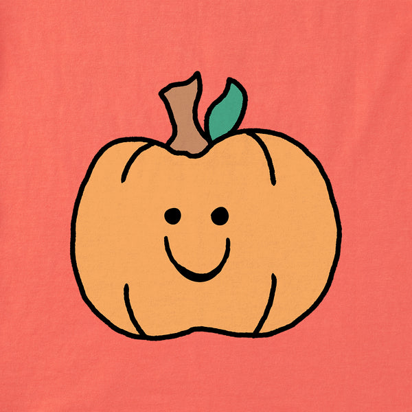 Life Is Good Kids Happy Pumpkin Short Sleeve Crusher Tee