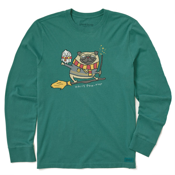 life is good Kids Harry Paw-ter Long Sleeve Crusher Tee
