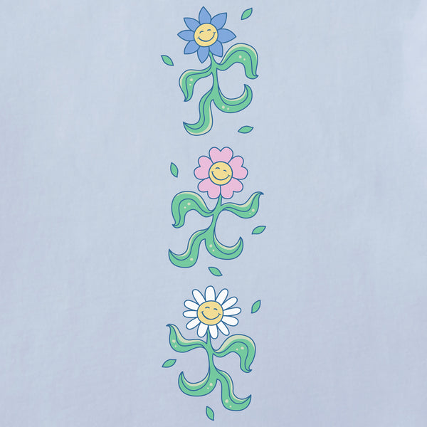 Life Is Good Kids Have A Nice Daisy Flower Long Sleeve Crusher Tee