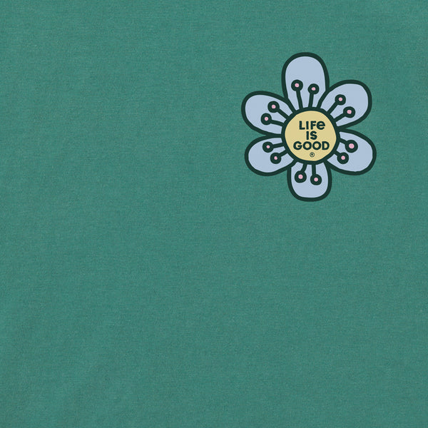 Life Is Good Kids Have A Nice Daisy Sunrise Short Sleeve Crusher Tee