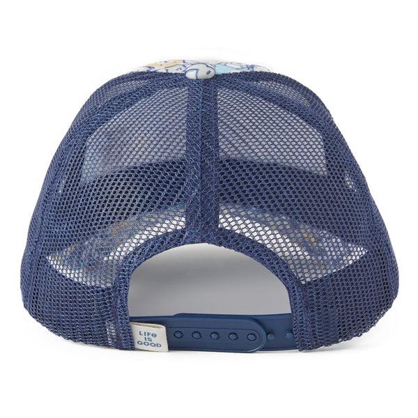 Life Is Good Kids Heart Of Dogs Pattern Kids Trucker