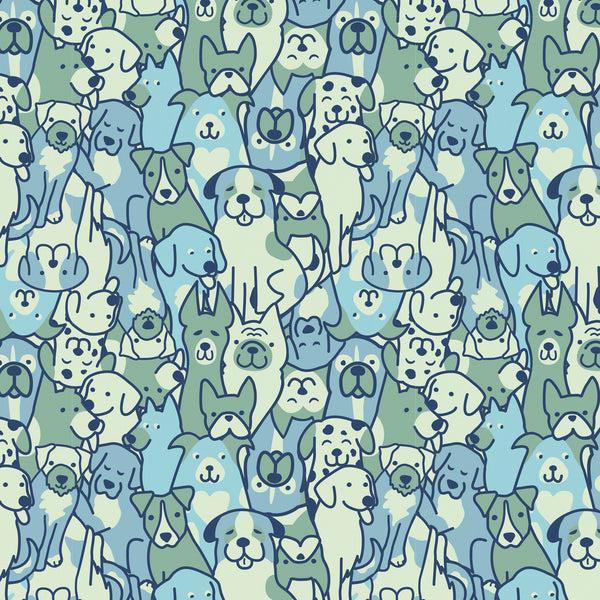 Life Is Good Kids Heart Of Dogs Pattern Short Sleeve Crusher Tee