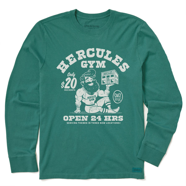 life is good Kids Hercules Gym Long Sleeve Crusher Tee