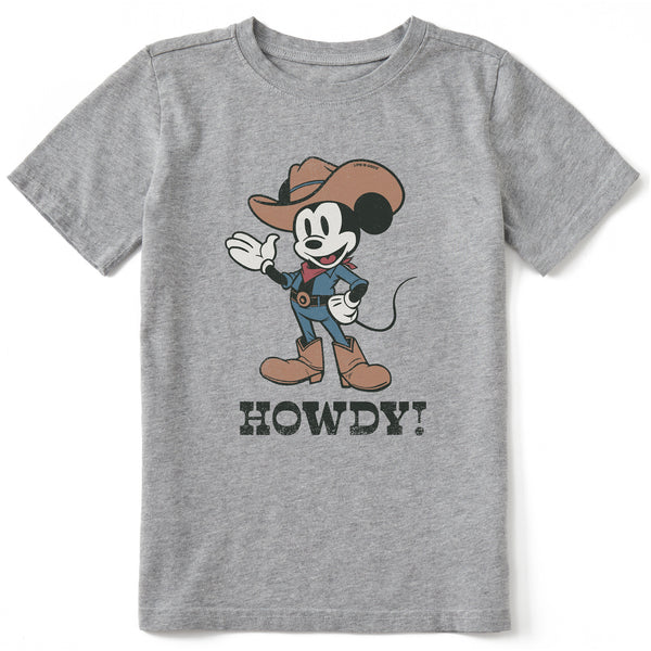 life is good Kids Howdy Willie Short Sleeve Crusher Tee