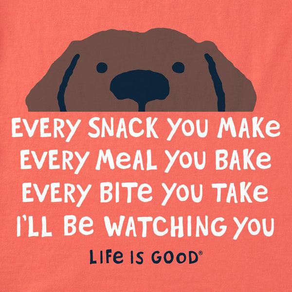 Life Is Good Kids I'll Be Watching You Short Sleeve Crusher Tee