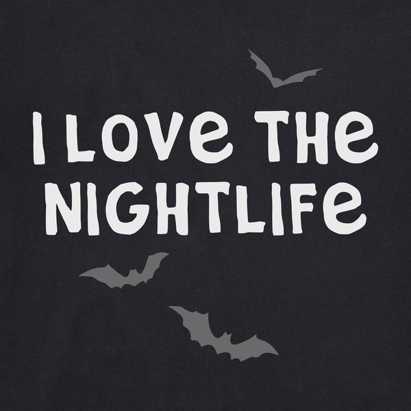Life Is Good Kids I Love The Nightlife Long Sleeve Crusher Tee