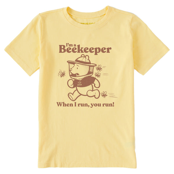 life is good Kids I'm a Beekeeper Short Sleeve Crusher Tee