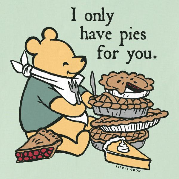 Life Is Good Kids I Only Have Pies For Your Winnie Short Sleeve Crusher Tee