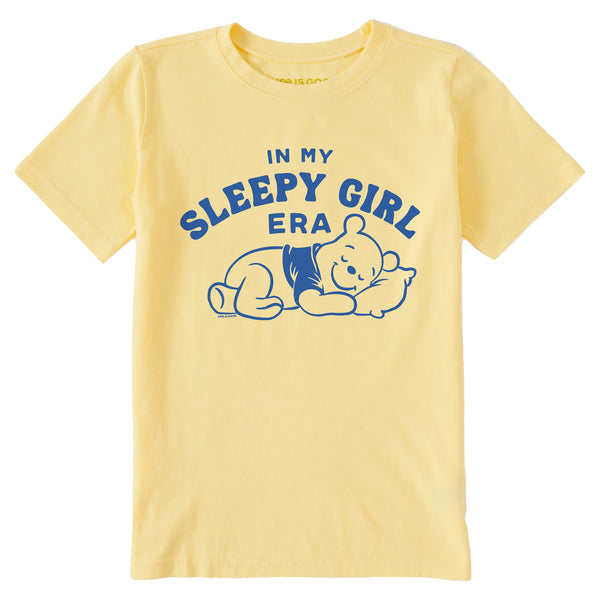 life is good Kids In My Sleepy Girl Era Short Sleeve Crusher Tee