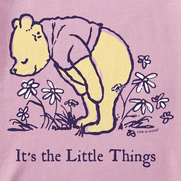 Life Is Good Kids It's The Little Things Winnie Short Sleeve Crusher Tee