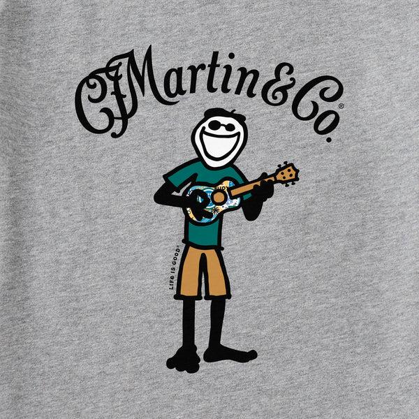 Life Is Good Kids Jake Martin Guitar Short Sleeve Crusher Tee