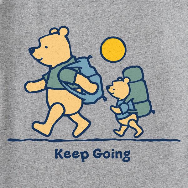 Life Is Good Kids Keep Going Winnie Short Sleeve Crusher Tee