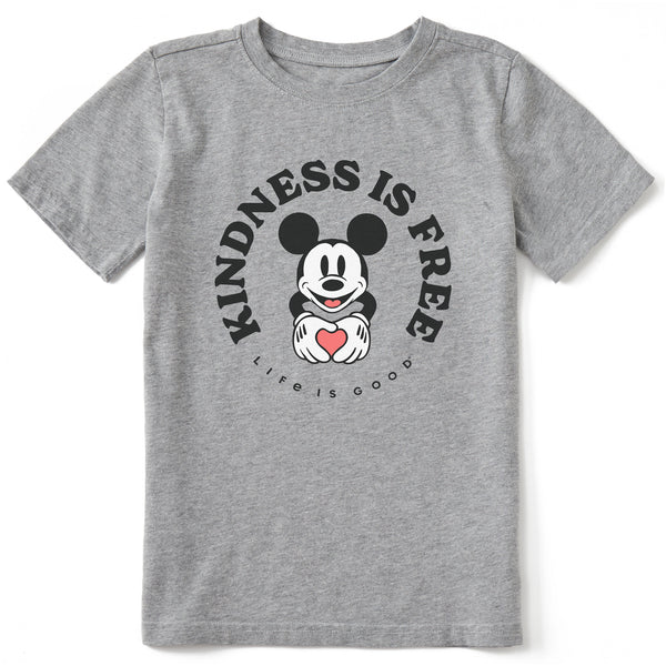life is good Kids Kindness is Free Willie Short Sleeve Crusher Tee