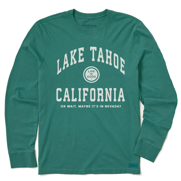 life is good Kids Lake Tahoe Arch Long Sleeve Crusher Tee
