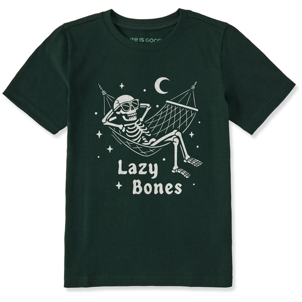 life is good Kids Lazy Bones Short Sleeve Crusher Tee