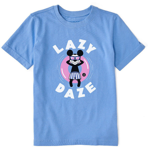 life is good Kids Lazy Daze Willie Short Sleeve Crusher Tee