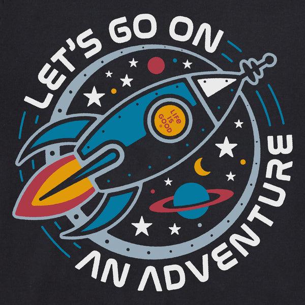 Life Is Good Kids Let's Go On An Adventure Short Sleeve Crusher Tee