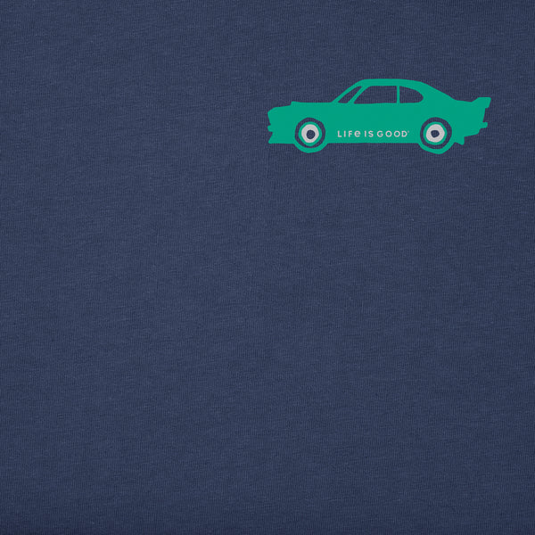 Life Is Good Kids Let's Go Vehicles Short Sleeve Crusher Tee