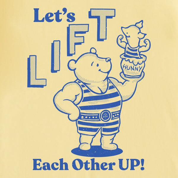 Life Is Good Kids Let's Lift Each Other Up Winnie Short Sleeve Crusher Tee
