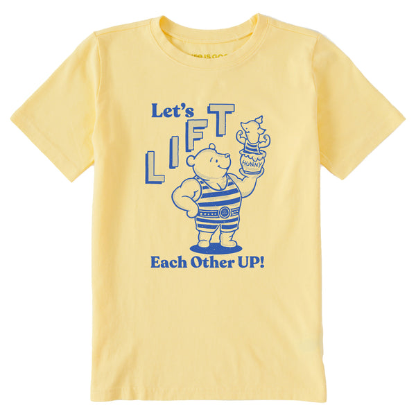 life is good Kids Let's Lift Each Other Up Winnie Short Sleeve Crusher Tee