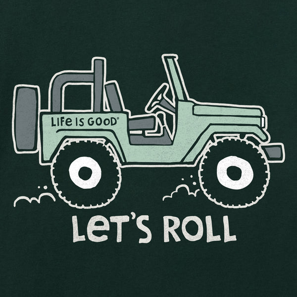Life Is Good Kids Let's Roll ATV Short Sleeve Crusher Tee