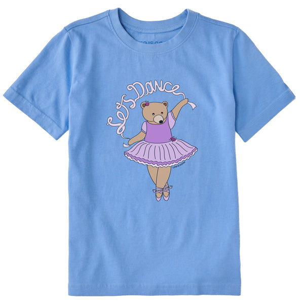 life is good Kids Lets Dance Ballet Bear Short Sleeve Crusher Tee